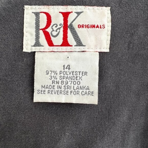 Gray Sleevless Suede microfiber Dress size 14 Full Front Zip - Picture 6 of 7